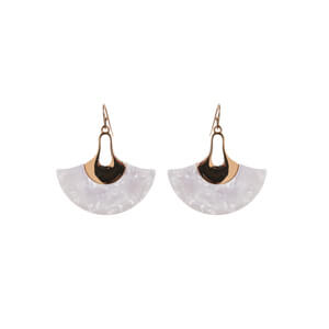 eb&ive Esprit Moon Earrings